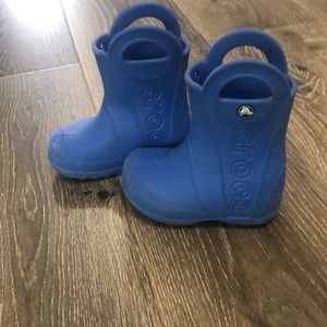 Crocs rain boots